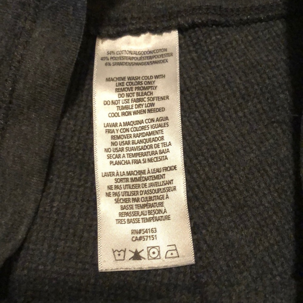 Calvin Klein Performance Gray Drawstring Pants Szs - image 3